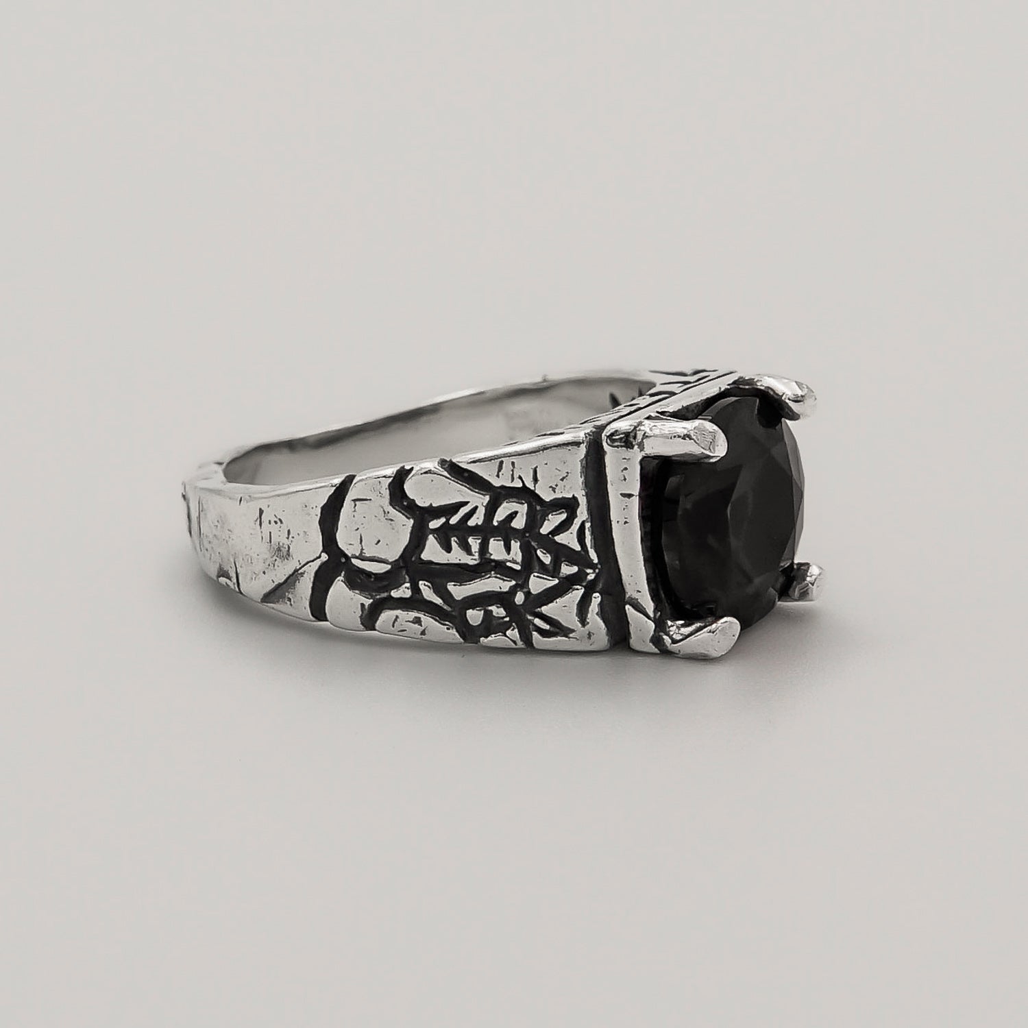 Born to Win Onyx Ring