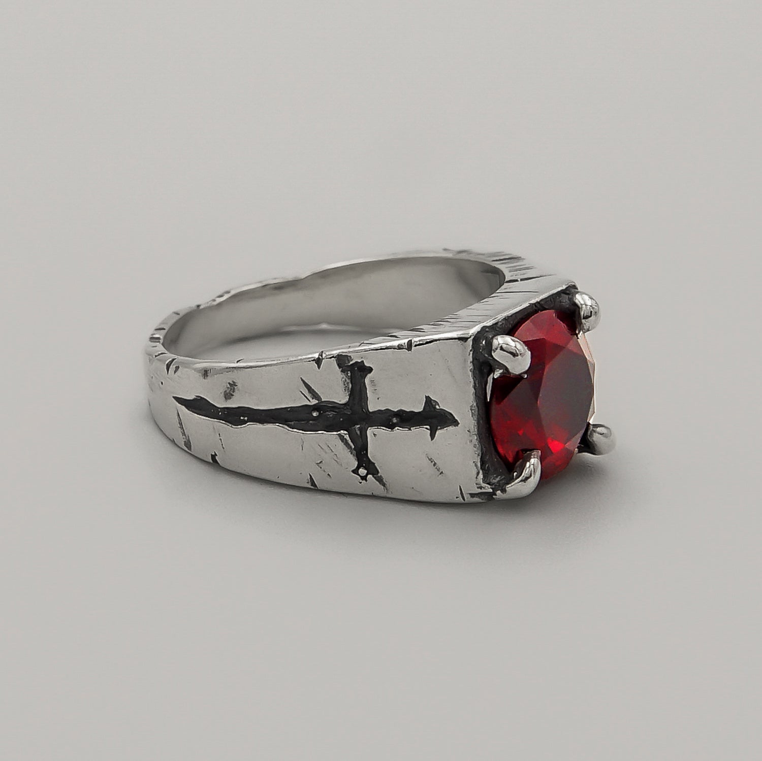 Warrior Ruby Ring