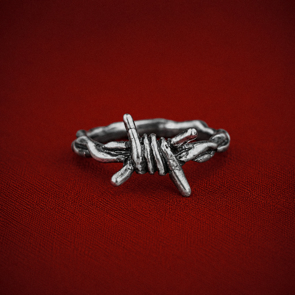 Pain Silver-Plated Ring