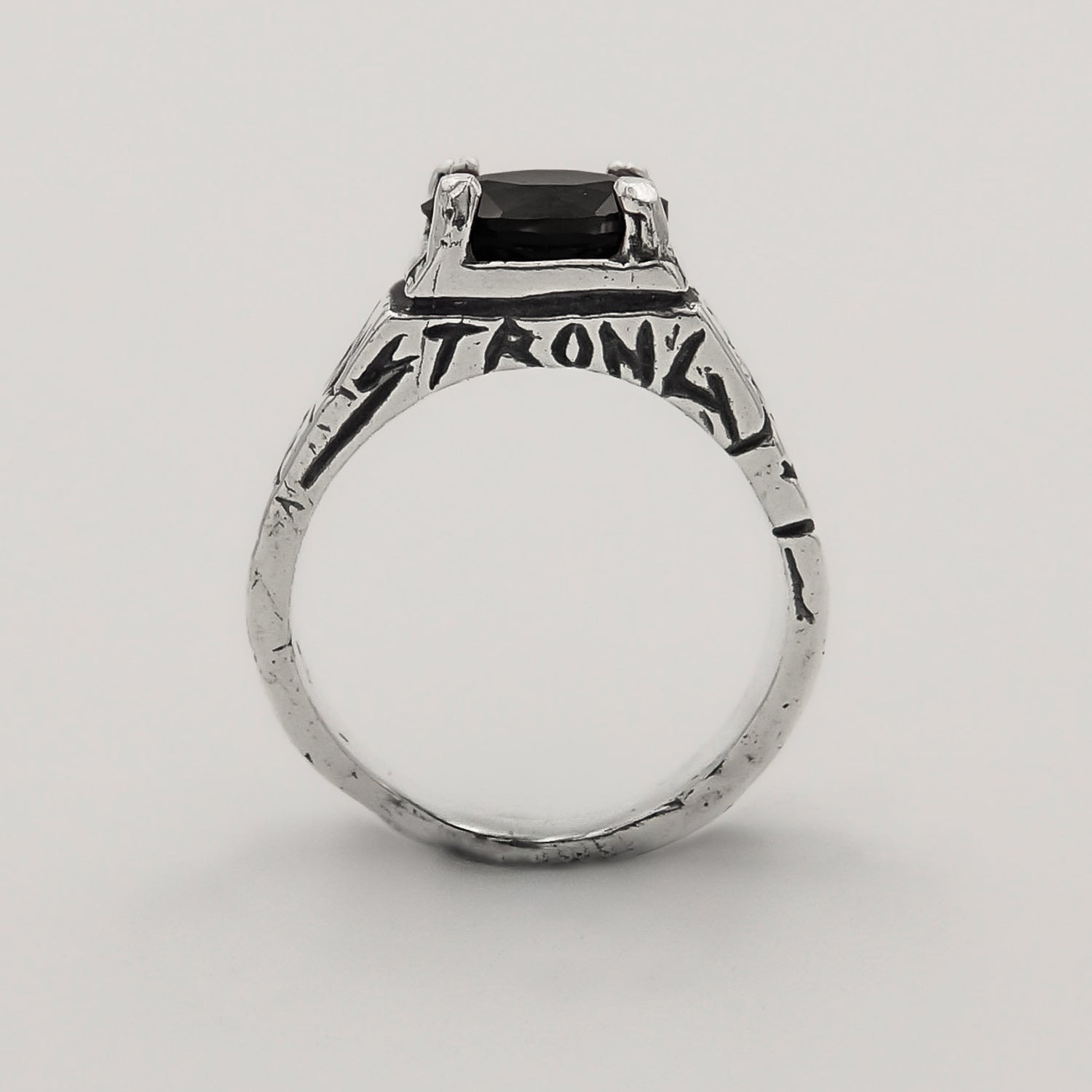 Born to Win Onyx Ring