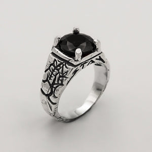 Born to Win Onyx Ring