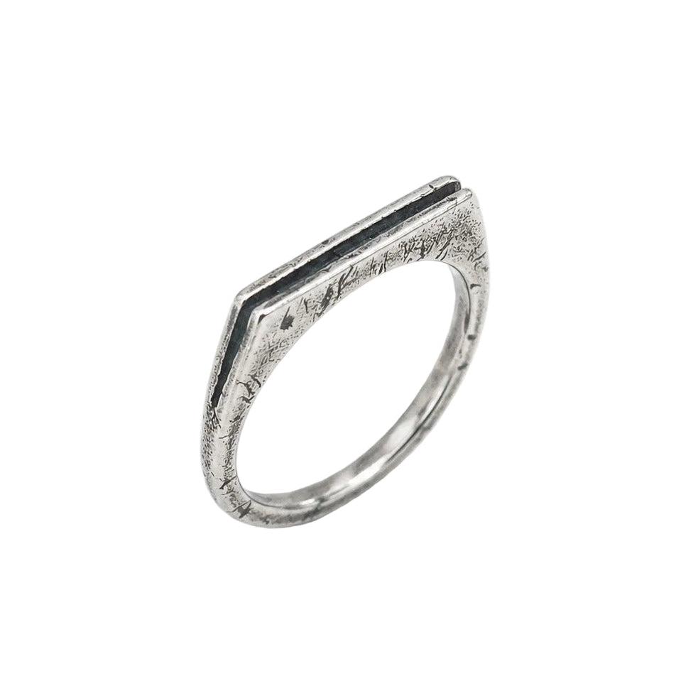 Pure Line Silver-Plated Ring