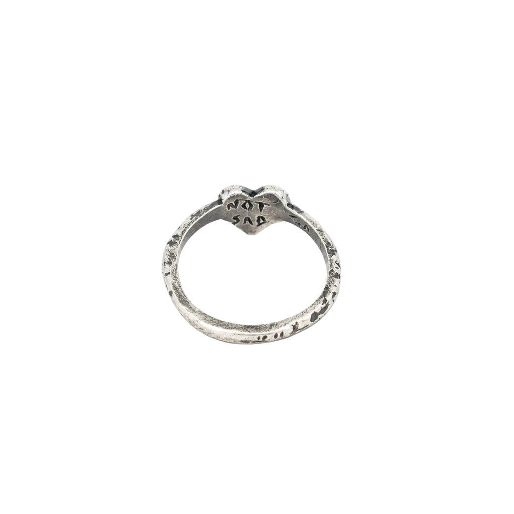 Emo Silver-Plated Ring