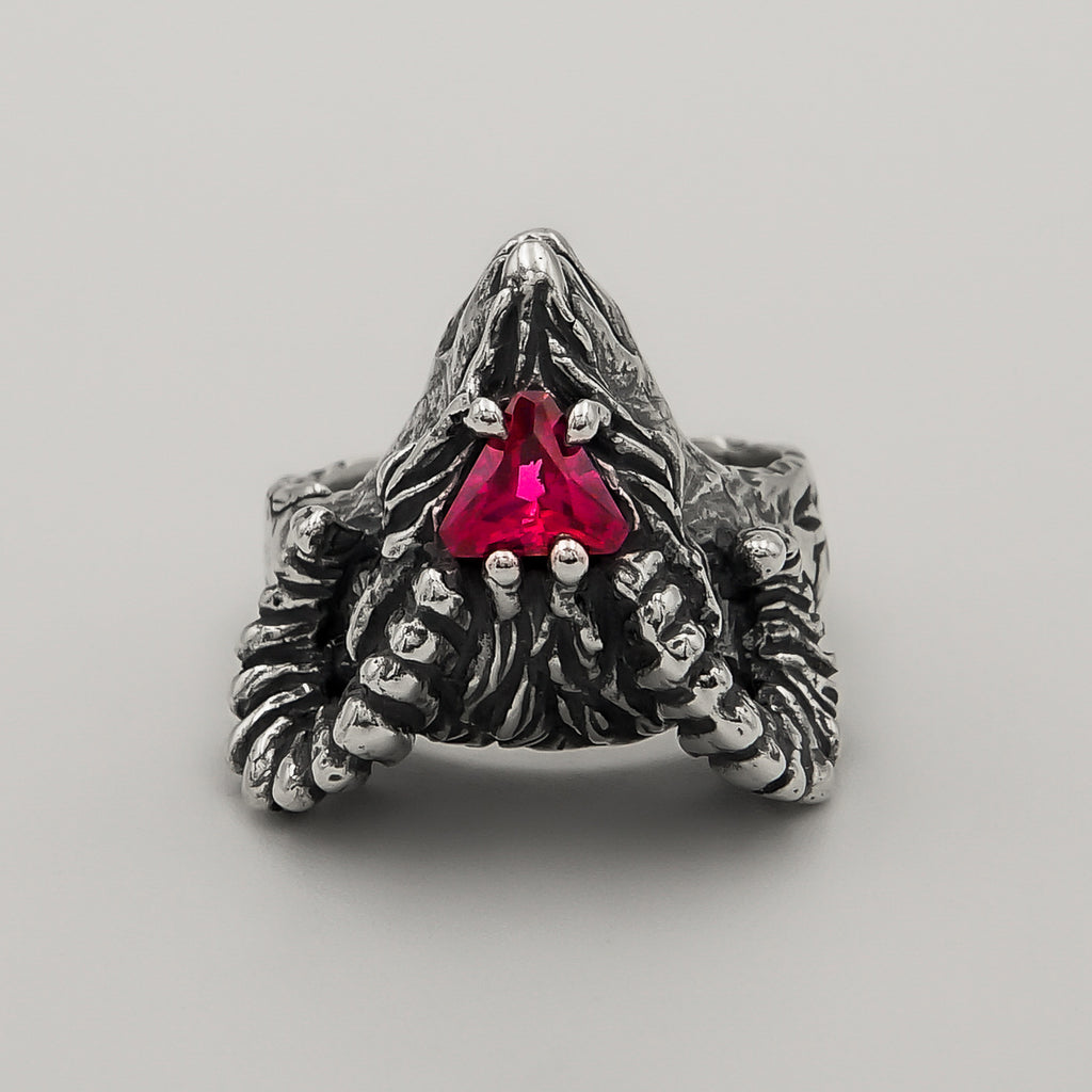 Goat Ruby Ring
