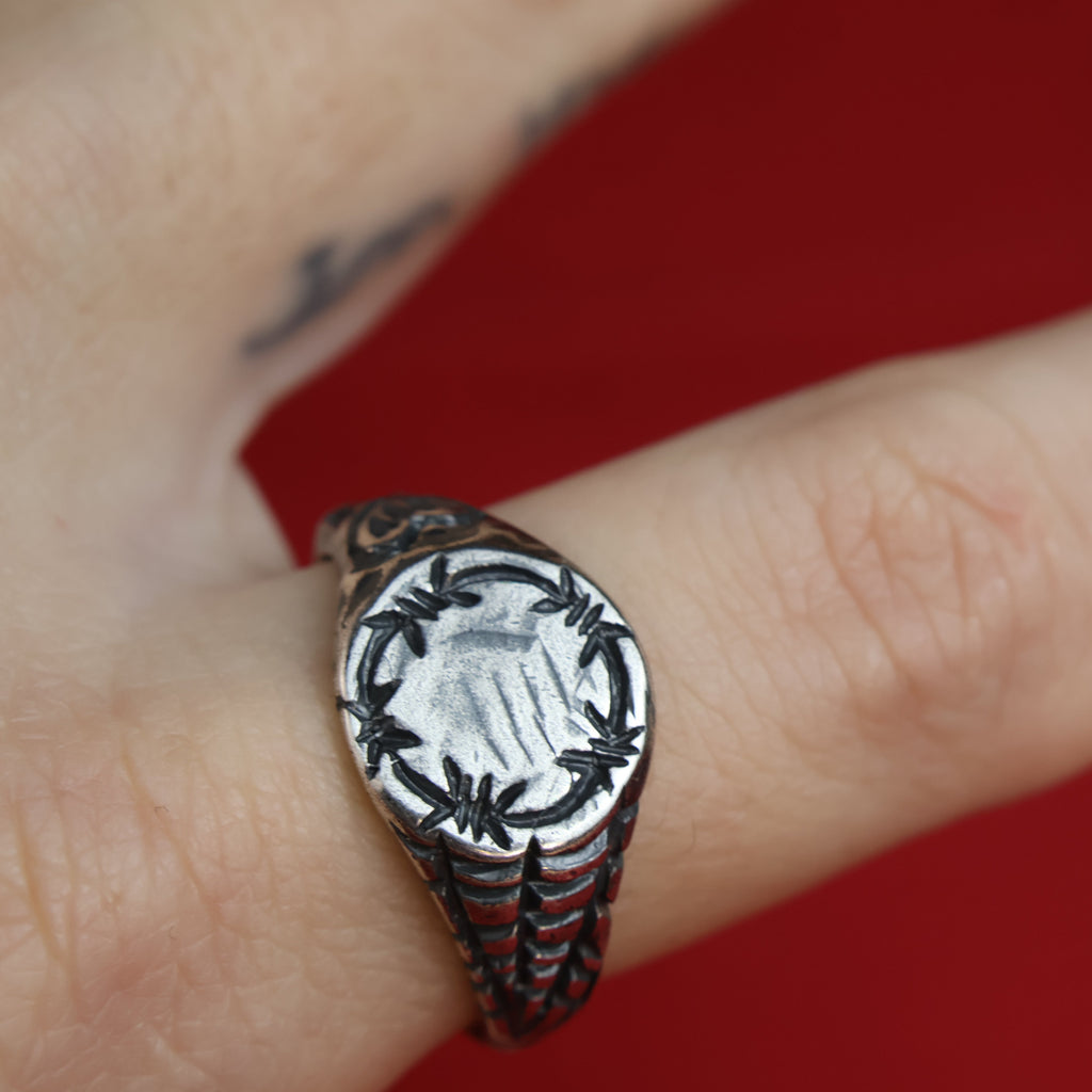 You Silver-Plated Ring