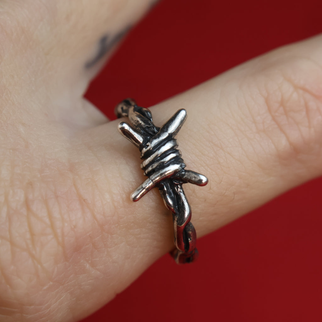Pain Silver-Plated Ring