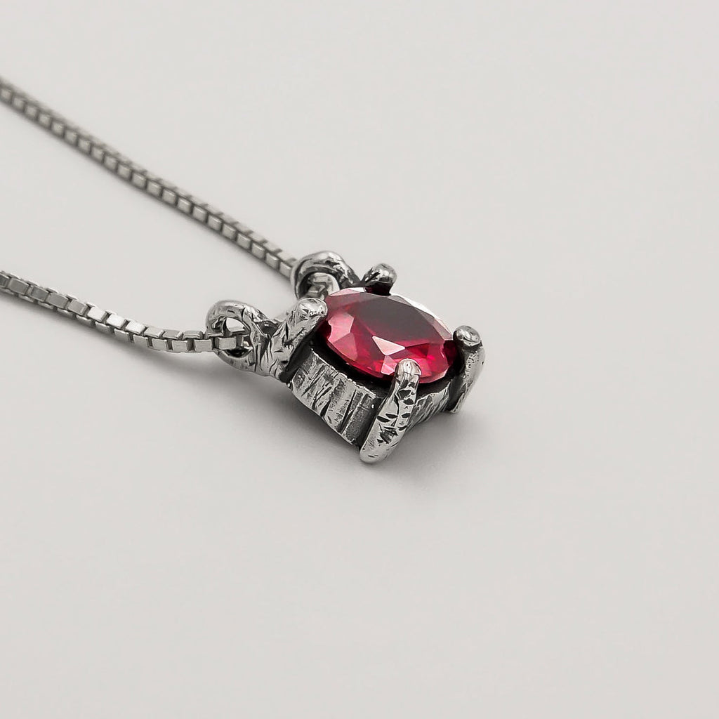 Miss You Ruby Pendant