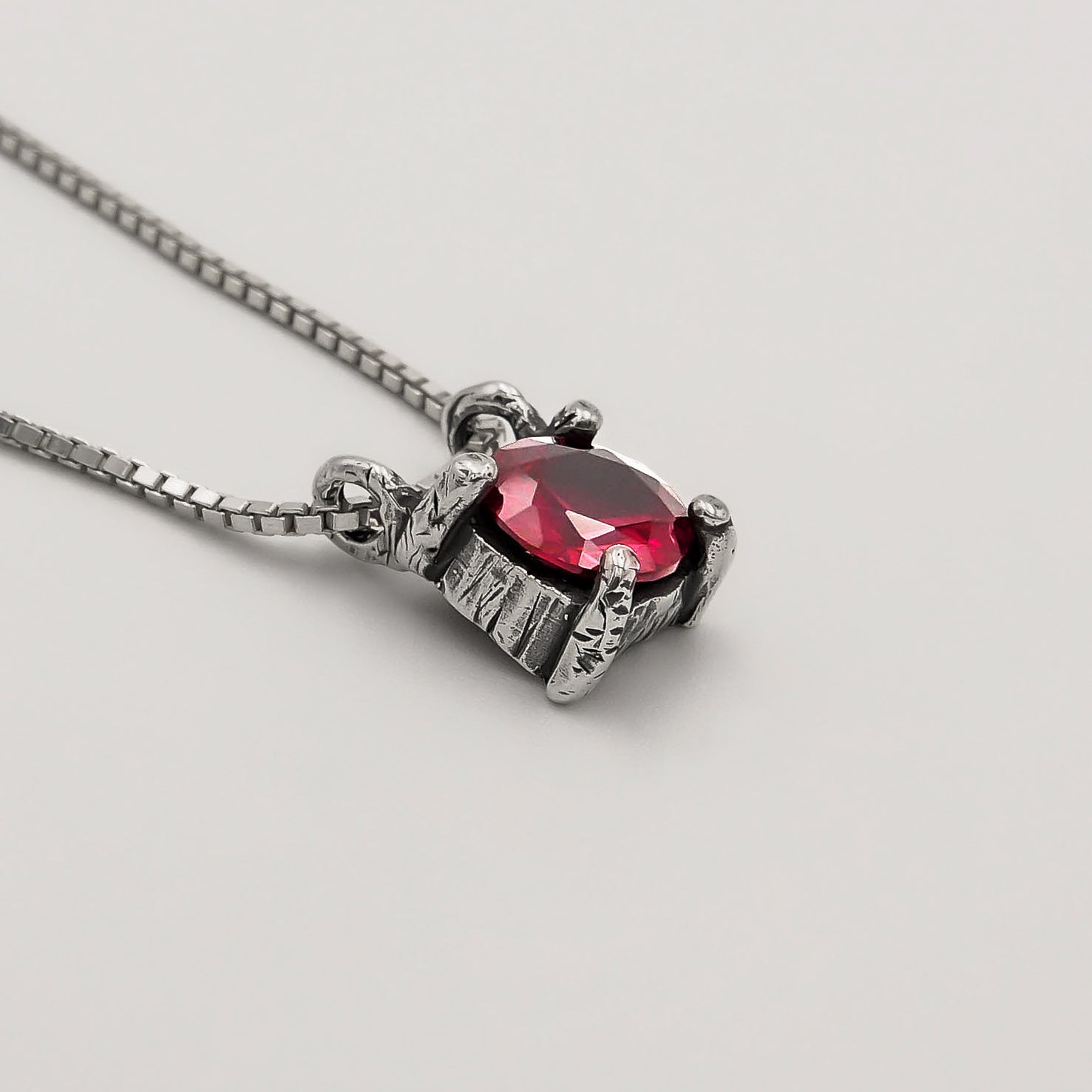 Miss You Ruby Pendant