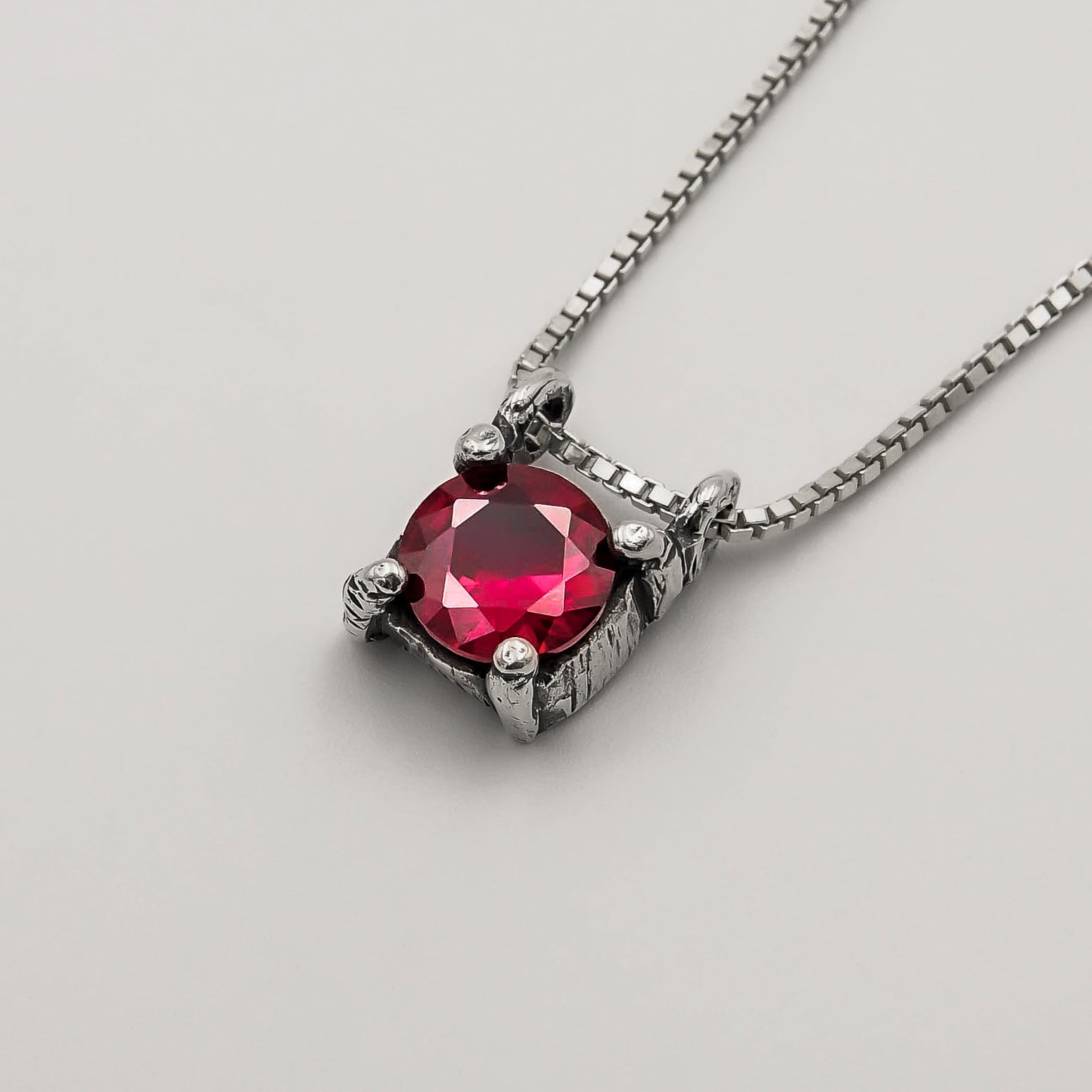 Miss You Ruby Pendant