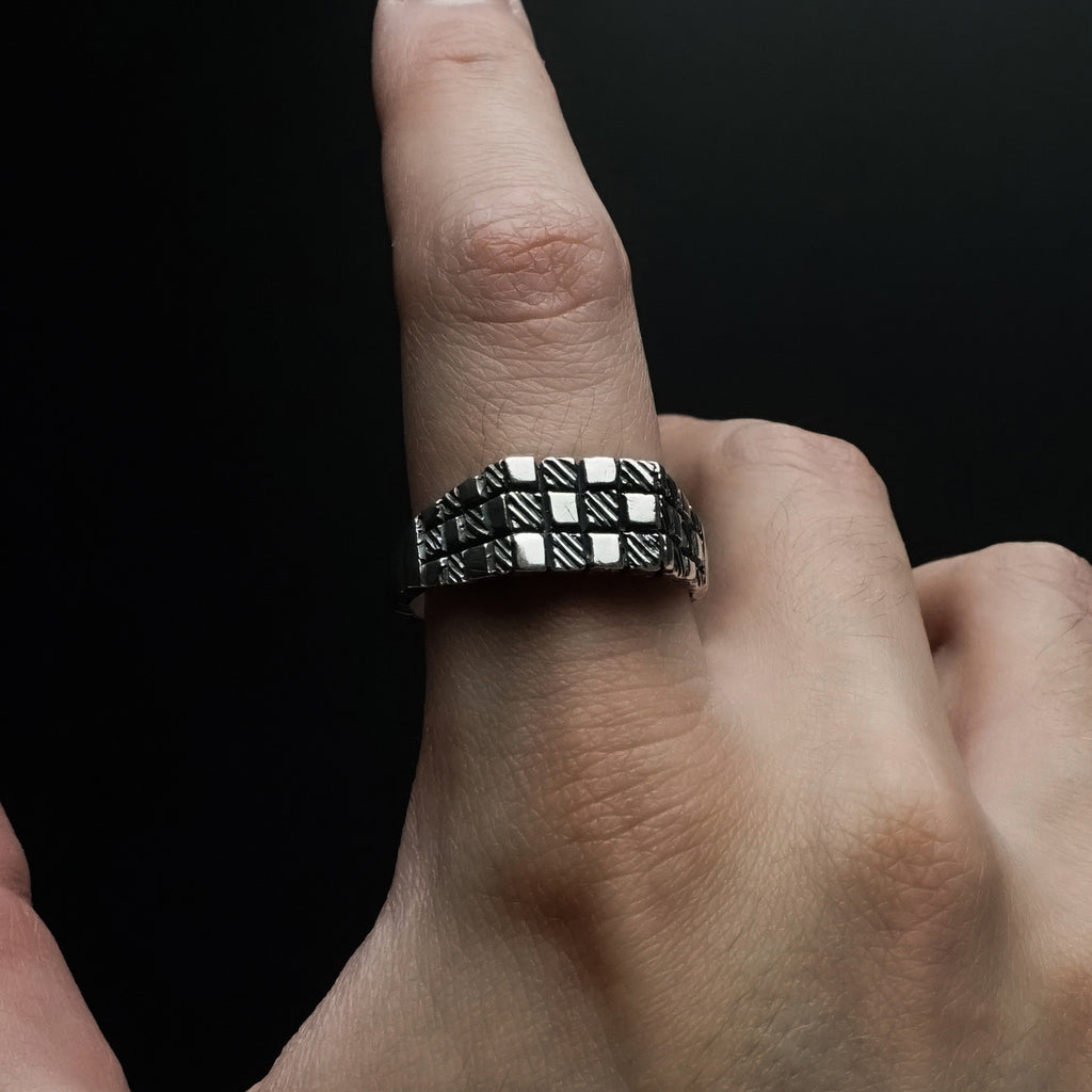 Mosh Silver-Plated Ring