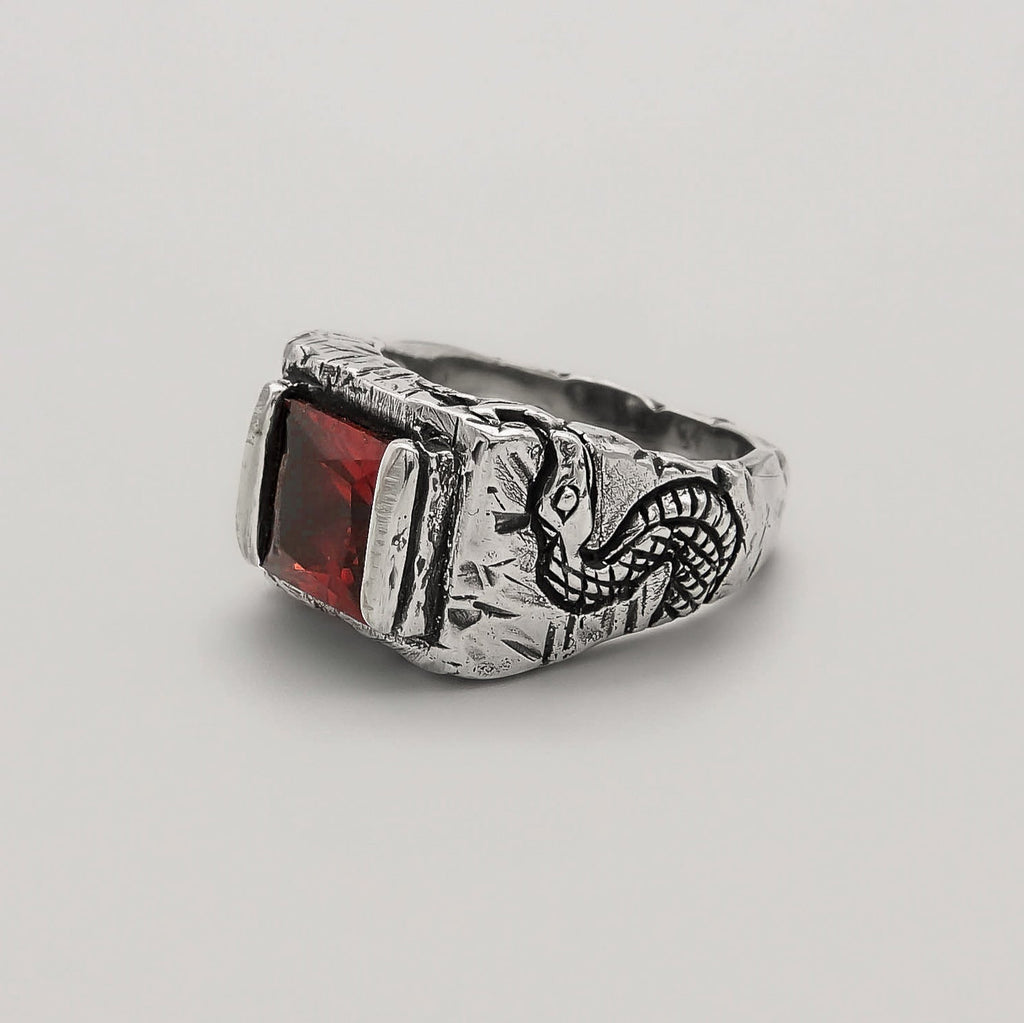 Serpent Ruby Ring