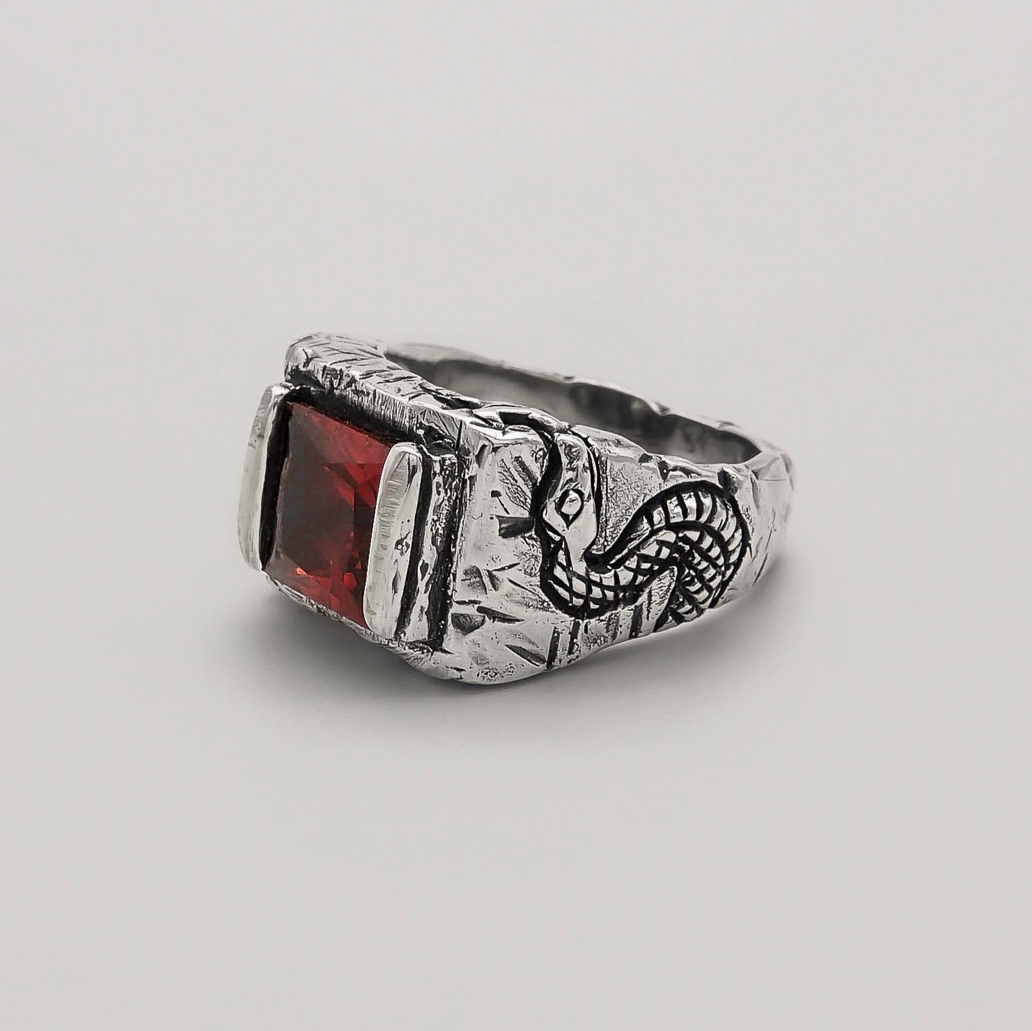 Serpent Ruby Ring
