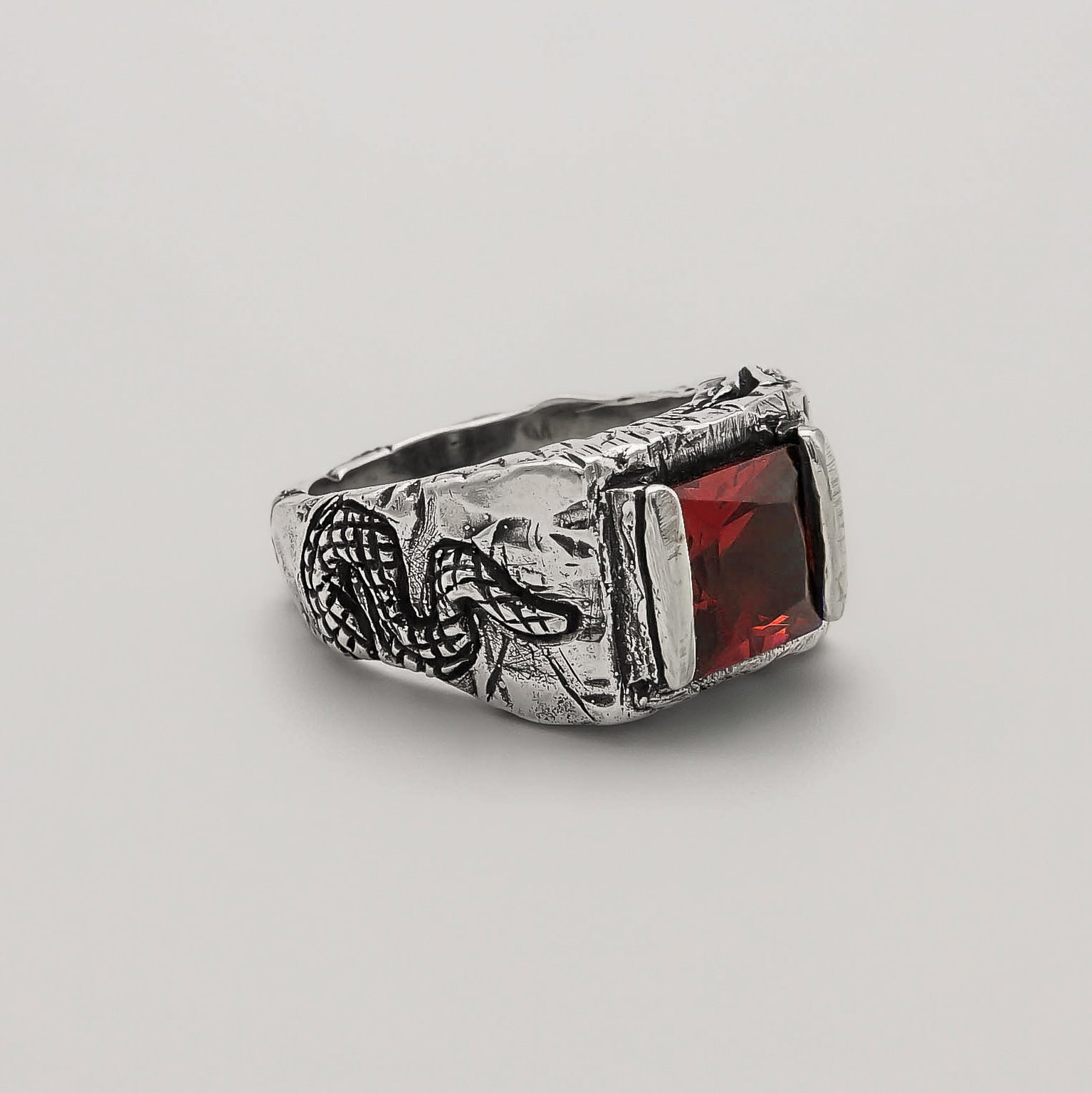 Serpent Ruby Ring