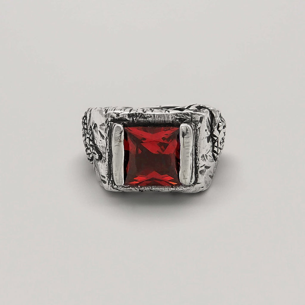 Serpent Ruby Ring