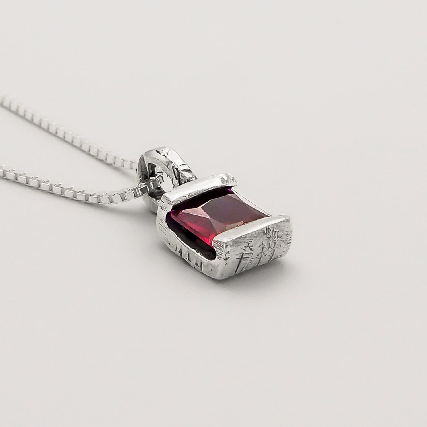 Unique Ruby Pendant
