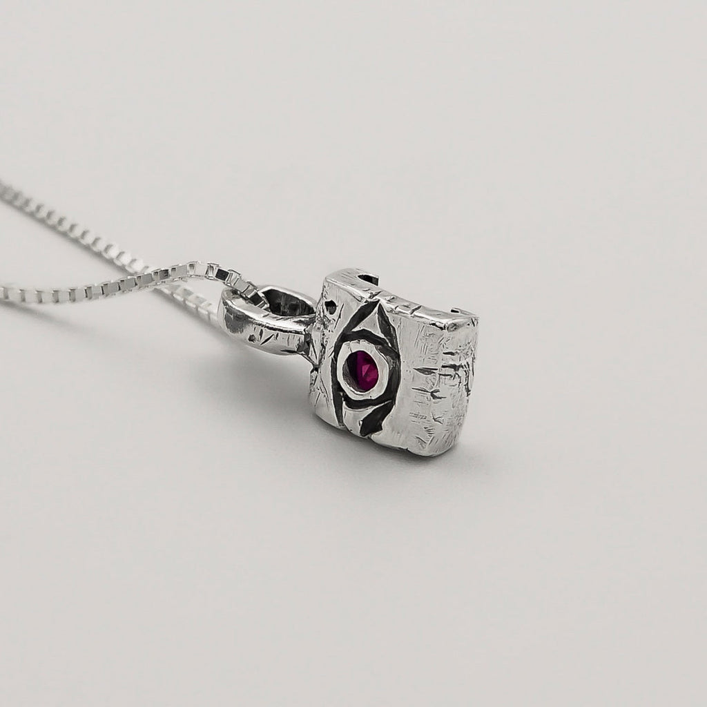Unique Ruby Pendant