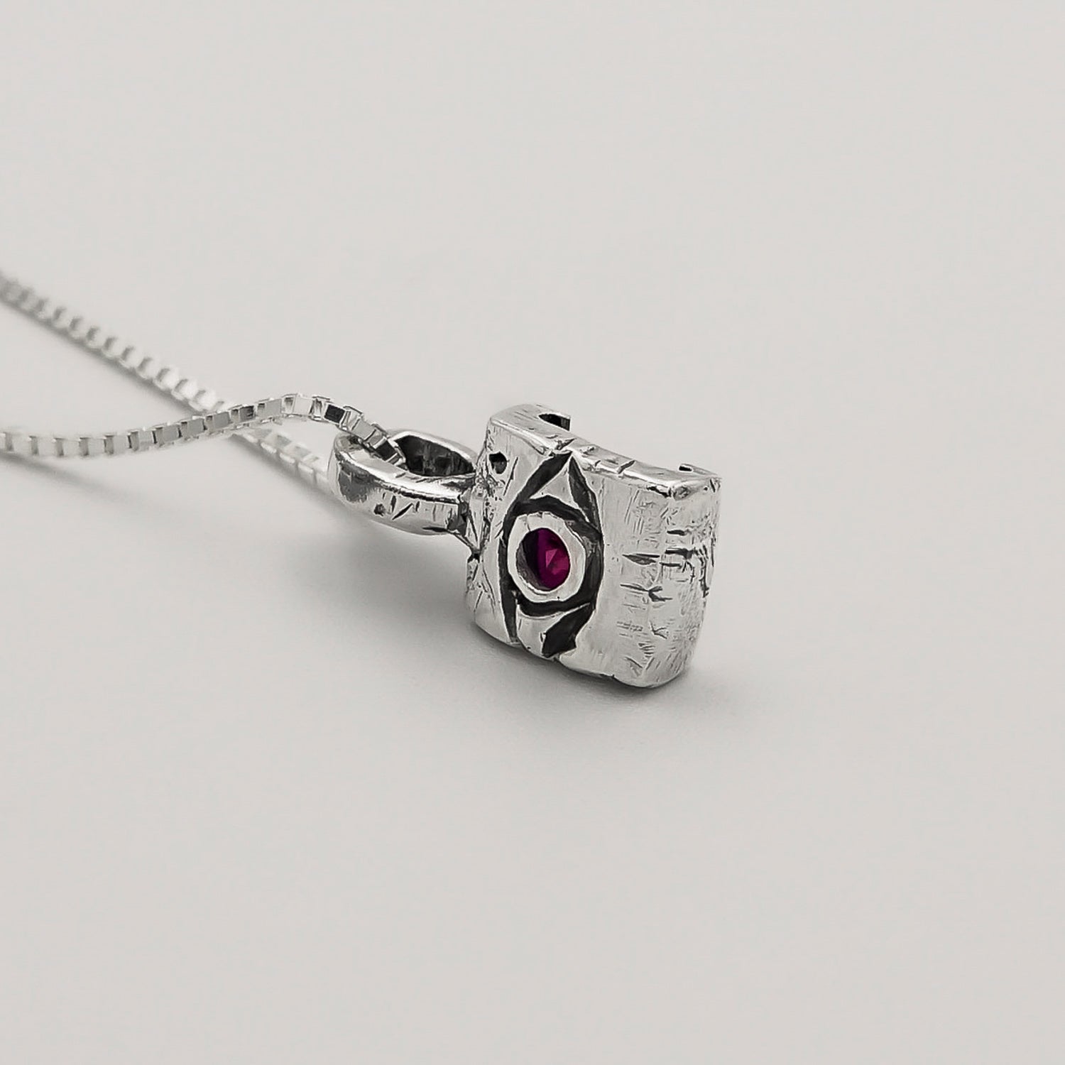 Unique Ruby Pendant