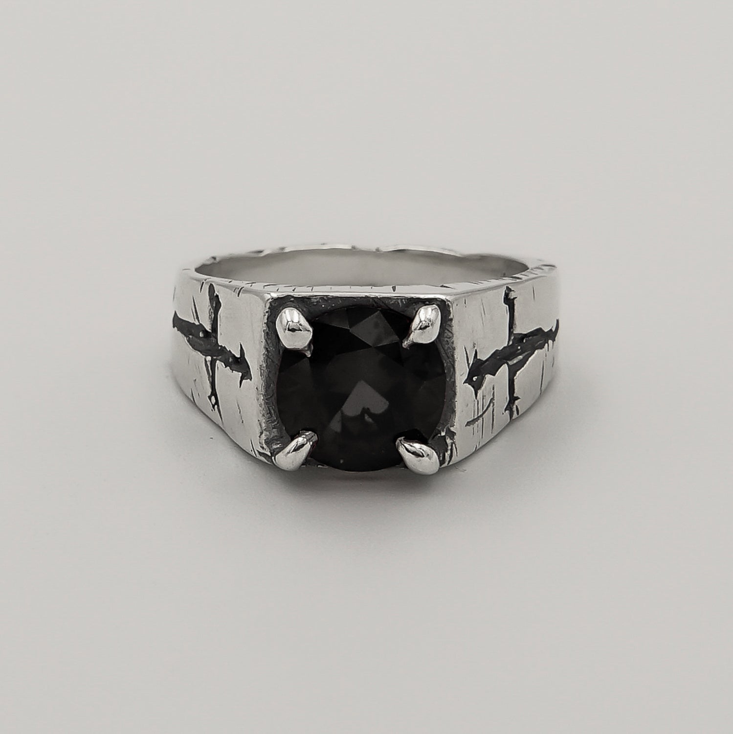 Warrior Onyx Ring