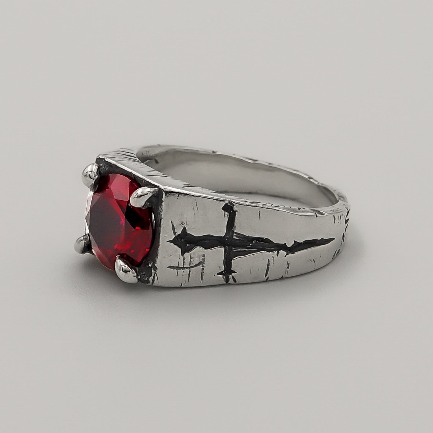 Warrior Ruby Ring