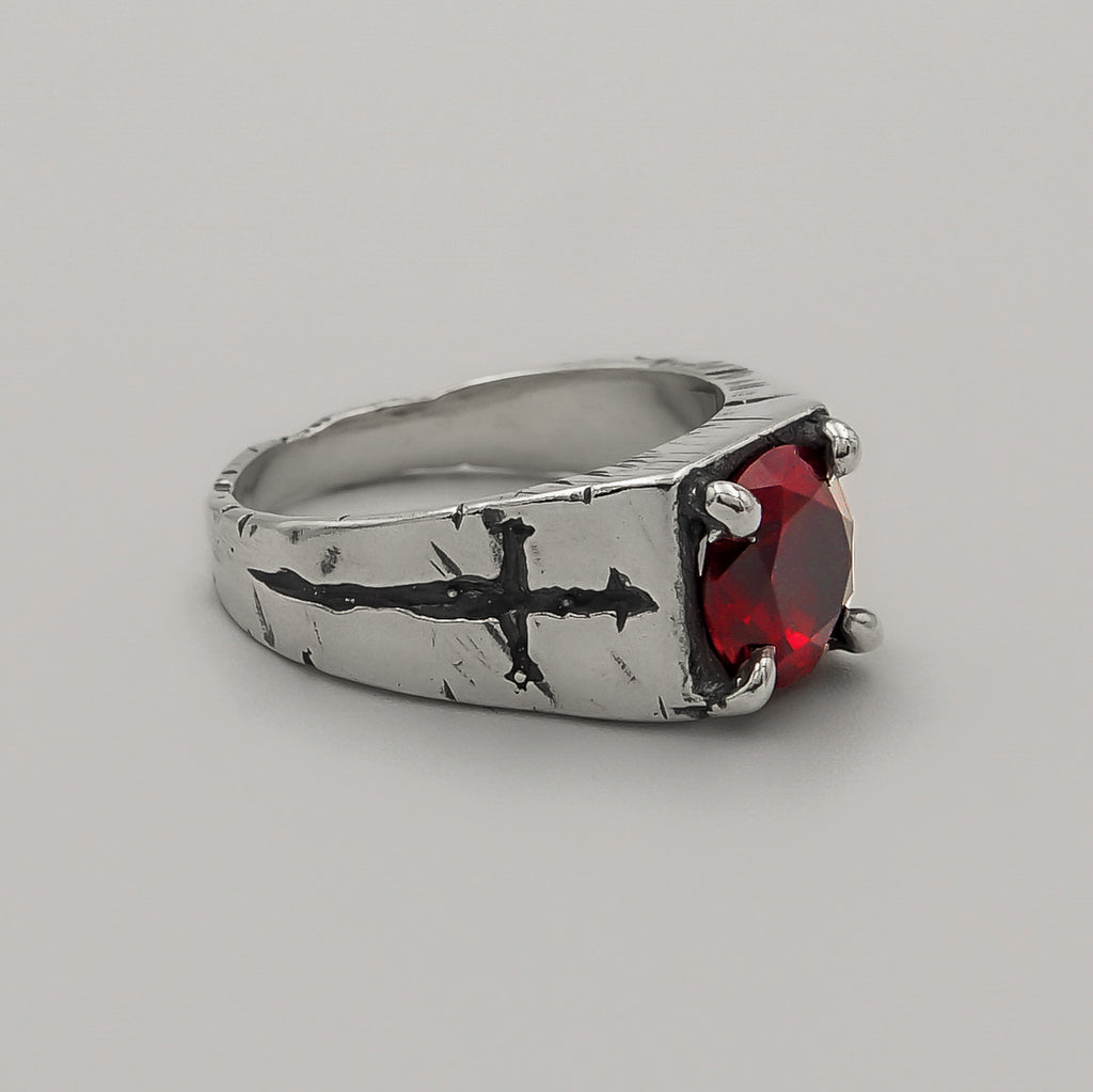 Warrior Ruby Ring
