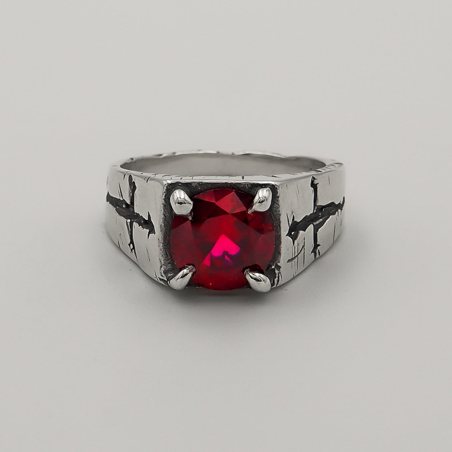 Warrior Ruby Ring
