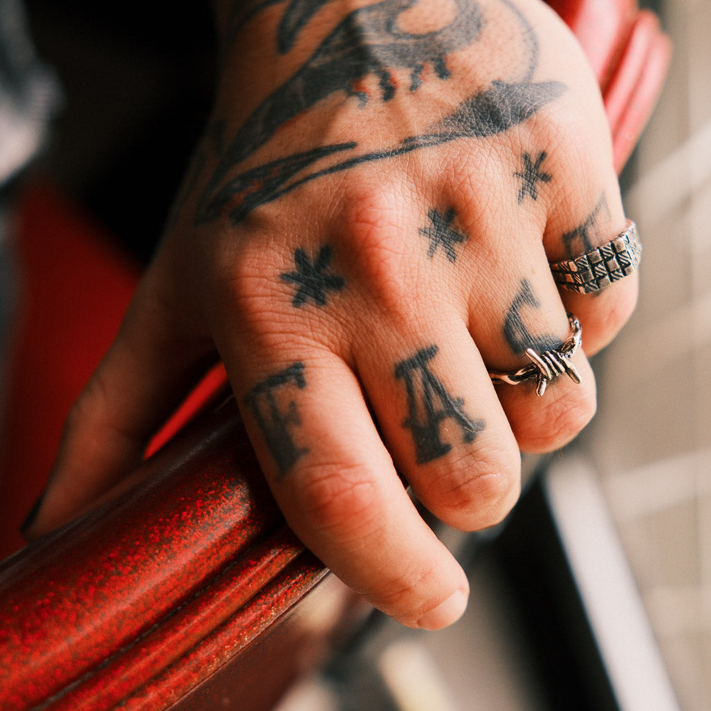 Pain Silver-Plated Ring