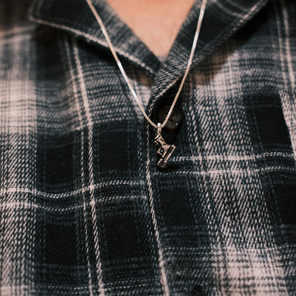9mm Silver-Plated Necklace