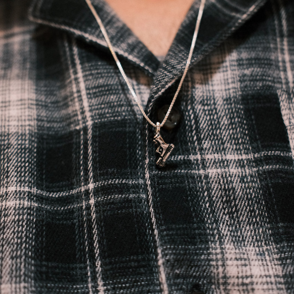 9mm Silver-Plated Necklace