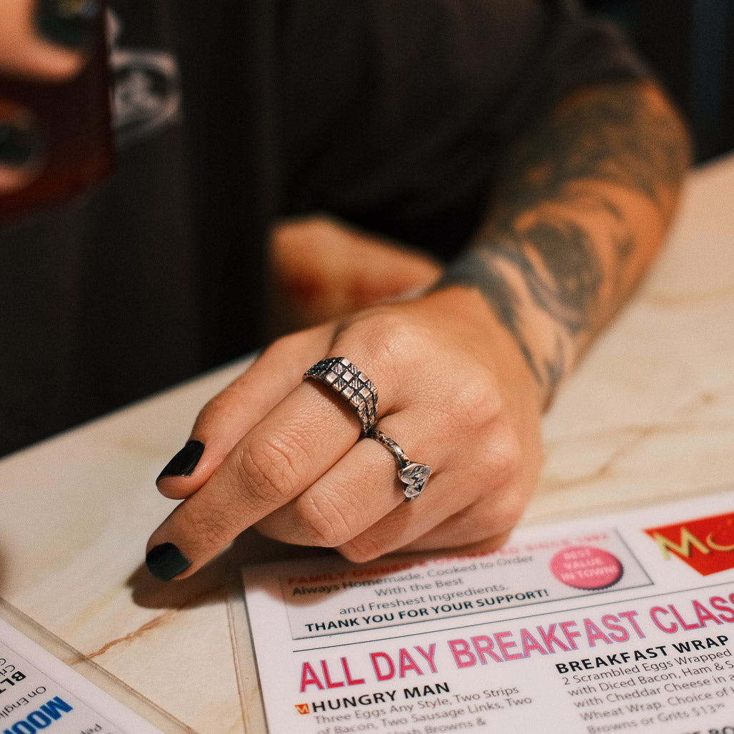 Mosh Silver-Plated Ring