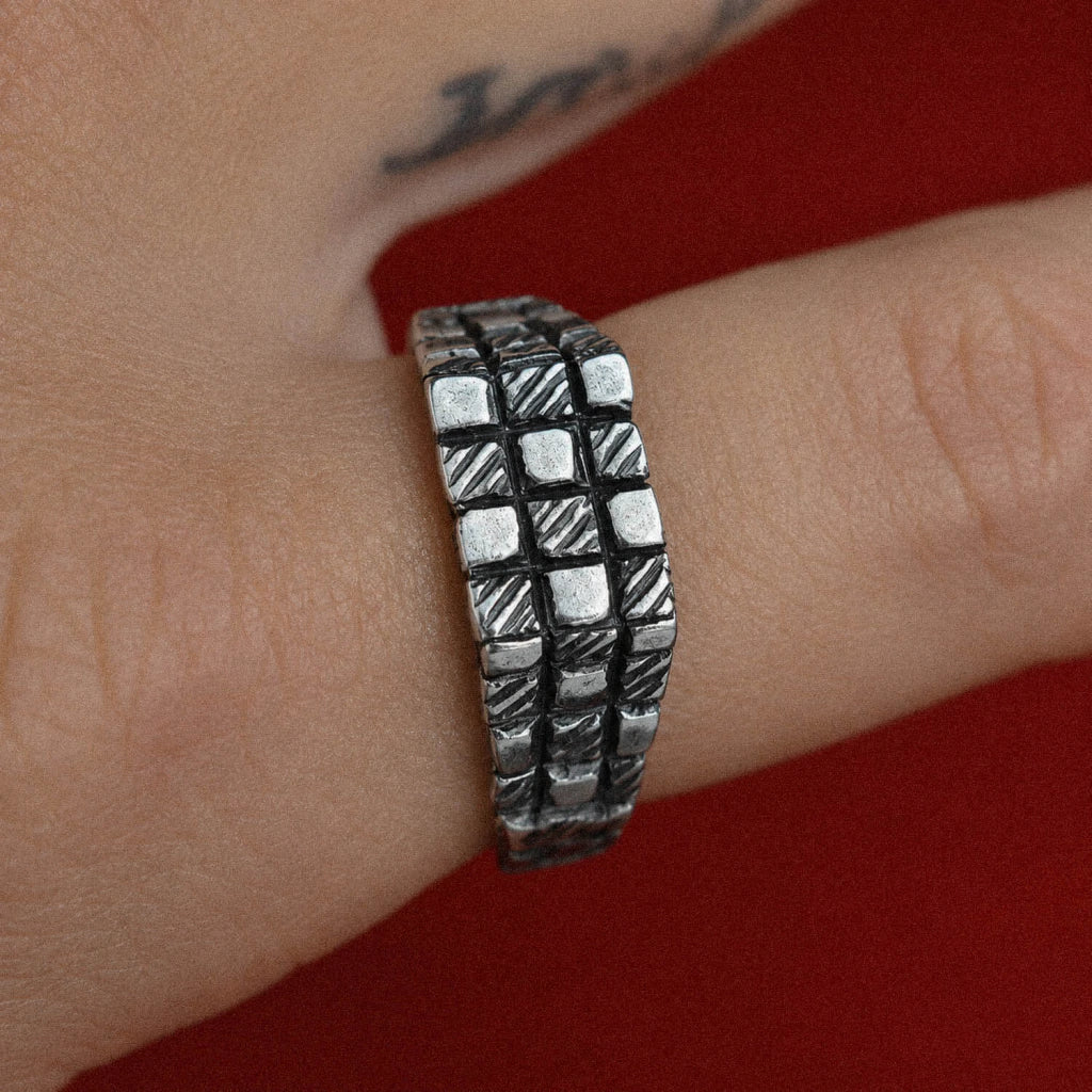 Mosh Silver-Plated Ring